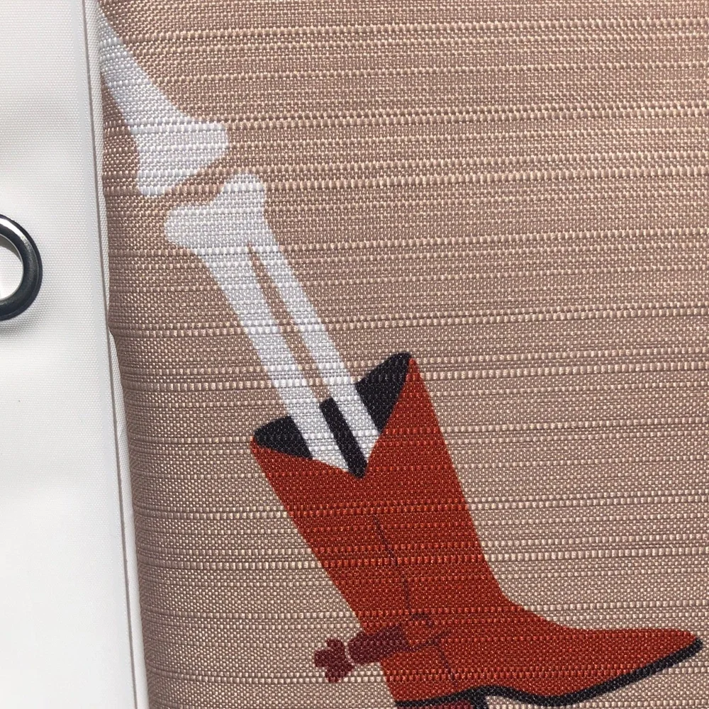 NWT Wrangler ‘Bones & Boots Shower Curtain Set